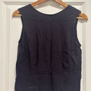 Anthropologie Dark Navy Tank Top